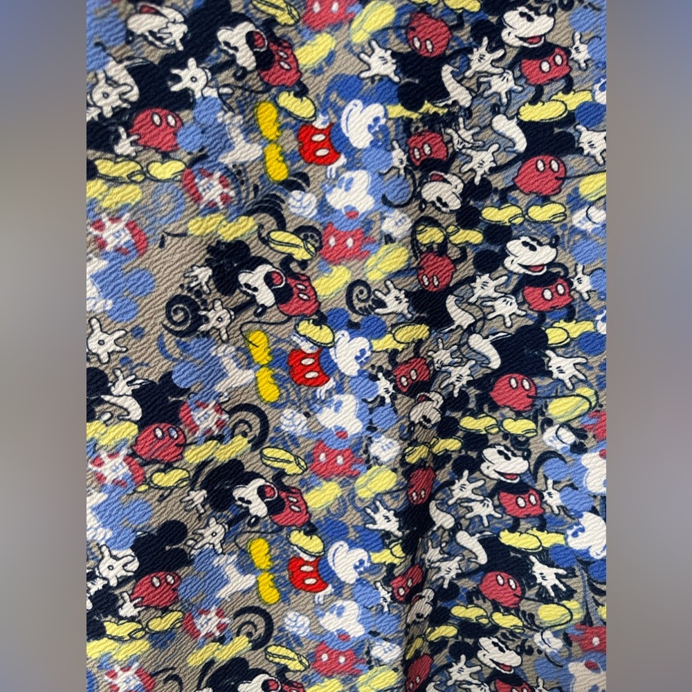 LULAROE Mickey Mouse Cassie Pencil Skirt Size XL - Picture 4 of 7